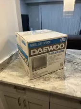 Daewoo 13" White Color CRT Television TV DTQ-13P2FCW - New In Box Sealed