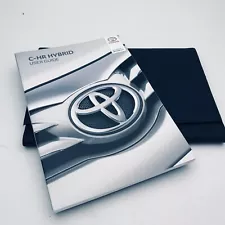 TOYOTA CHR C-HR HYBRID OWNERS MANUAL HANDBOOK AND WALLET PACK - 2014 To 2019