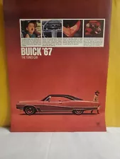 Advertisement 1967 Buick Wildcat Custom Sport Coupe Red (10" X 13.5") Print Ad