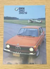 1974 BMW 2002 US & 2002tii US Sales Brochure - printed in Germany