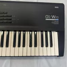 Korg 01/W FD 61-keys Music Workstation Synthesizer with Power cable From Japan