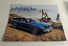 1977 Plymouth Arrow and GT Original Car Sales Brochure Catalog