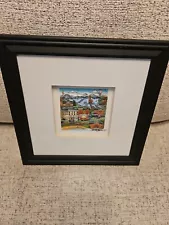 Charles Fazzino 3d Artwork Of Cooperstown Ny Numbered And Signed