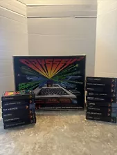 NEW Vintage Magnavox Odyssey 2 Console w/ Box, Power, Manual, 15 Games Lot