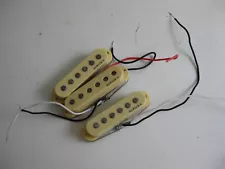 Fender Stratocaster Guitar Alnico Pickups Set of 3 for Project Upgrade