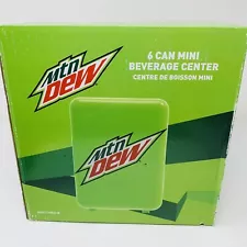 New Mountain Dew 6-Can Mini Fridge for Mtn Dew Refrigerator 3D