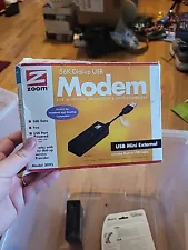 Zoom 56K Dial-up USB Modem for Windows, Macintosh, & Linux Model 3095