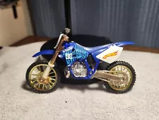 Hotwheels Moto X Yamaha DC Motorcycle. Diecast & Plastic