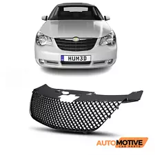 For 2007-2010 Chrysler Sebring Front Upper Hood Bumper Grille Honeycomb Black (For: 2008 Chrysler Sebring)