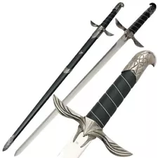 MEDIEVAL ASSASSINS CREED DARK EAGLE SWORD STAINLESS STEEL BLADE COSPLAY VIDEOGAM