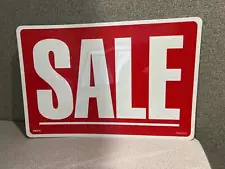 "SALE" sign 8 x 12