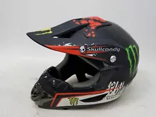 Junior Large Monster Energy Skullcandy Powersports Dirt Bike Motorcycle Helmet