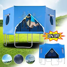 Trampoline Canopy Trampoline Sunshade Tent | Round Trampolines with Safety Net