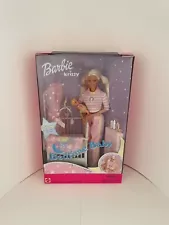 Bedtime Baby Barbie & Krissy Doll Set with Musical Crib glows in the dark