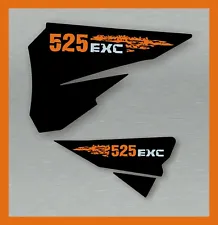 KTM 525 EXC 2004 2005 2006 2007 AIRBOX DECALS STICKERS DECALS