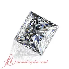 Loose Diamonds On Sale - 0.50 Carat Princess Cut Diamond - F COLOR VVS2 GIA