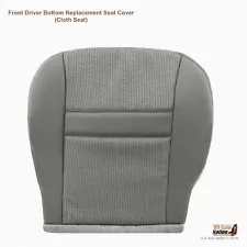 2008 For Dodge Ram 1500 Truck Driver Bottom Cloth Seat Cover Medium Slate Gray