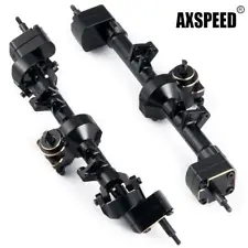 AXSPEED Front Rear Portal Axle With Counterweights for RC 1:24 Axial SCX24 Car