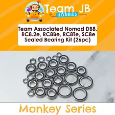 Team Associated Nomad DB8, RC8.2e, RC8Be, RC8Te, SC8e - 26 Pcs Bearings Kit