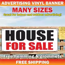 HOUSE FOR SALE Advertising Banner Vinyl Mesh Sign CASA EN VENTA realtor rent