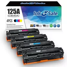 4PK Generic CB540A Toner Cartridge For HP 125A Laserjet CP1215 CP1518ni CM1312