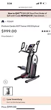 PRO-FORM Carbon HIIT H10 Elliptical Cardio Trainer