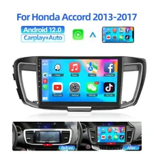 For Honda Accord 2013-17 Apple Carplay 10.1" Android 12.0 GPS Navi Radio Player