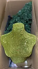 Mannequin 167cm Christmas Tree - New Used Still Boxed Brand New Gold Bodice