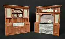 Doll House Kitchen Sink Aga Stove Cupboards Cabinets Resin Collections Etc.