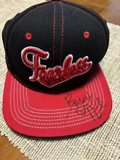 WWE Nikki Bella Fearless Red/Black Hat Ball Cap - One Size AUTOGRAPHED SIGNED