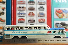 #Antique Tin Toy# Slone Greyhound Super Scenic Cruiser Bus Touring Car Japan