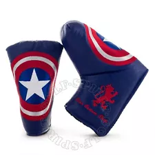 Captain America Putter Head Cover for Ping Scottsdale/Karsten TR B60, Serene B60