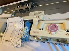 Silver Reed SK155P Knitting Machine My Studio 9mm Pitch operation confirmed