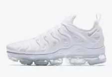 Nike Air Vapormax Plus Triple White Pure Platinum 924453-100 Men's Retro Running