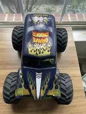 Monster Jam Grave Digger Freestyle Force RC Truck Spin Master No Remote