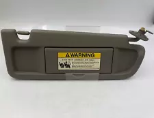 2006-2011 Honda Civic Passenger Sun Visor Sunvisor Brown OEM A02B18027