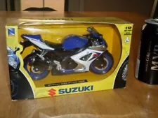 [NEWRAY BRAND] SUZUKI GSX-R1000 2008, Motorcycle Diecast Model Toy, SCALE: 1/12