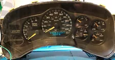 2000 CHEVROLET SILVERADO USED DASHBOARD INSTRUMENT CLUSTER FOR SALE