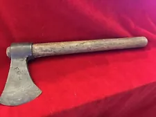 RARE REVOLUTIONARY WAR SOLDIER'S FIERCE 16" BELT TOMAHAWK - HAND FORGED BLADE