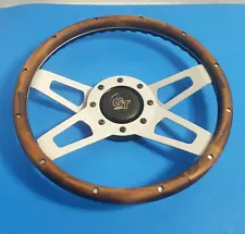 Vintage Grant 405 Wood Steering wheel custom accessory 13.5" GT Challenger