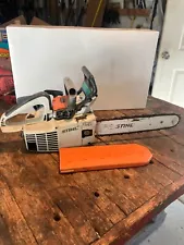 STIHL 009 CHAINSAW 14 IN 37CC STARTS-DIES FOR REPAIR