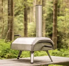 Ooni Karu 12 Multi Fuel Outdoor Pizza Oven Portable Wood and Gas Fired - Silver