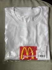 Travis Scott Cactus Jack X McDonald’s Sesame T-shirt White Size Large