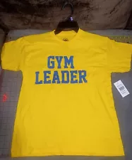 Pokemon Gym Leader Yellow Shirt Spirit Halloween Adult XS Extra Small