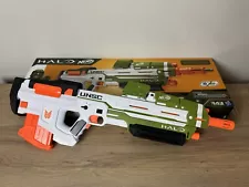 NERF Halo MA40 Dart Blaster 10-Dart Clip Motorized Toy Gun Read Description New