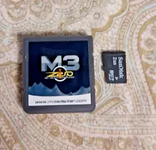 M3 Zero Cartridge for Nintendo DS Movie Player Adapter w 2GB MicroSD