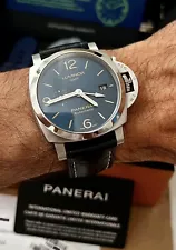 Panerai Luminor GMT Boutique Exclusive Automatic Watch PAM1033 Blue Dial 44mm