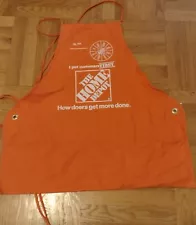 home depot orange apron for sale