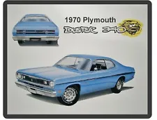 1970 Plymouth Duster 340 / Fridge / Tool Box Magnet