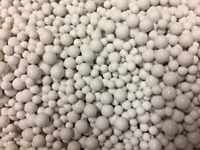 PORCELAIN 4mm & 6mm Mix Balls-Shots Polishing Jewelry-Tumbling Media 5 pounds